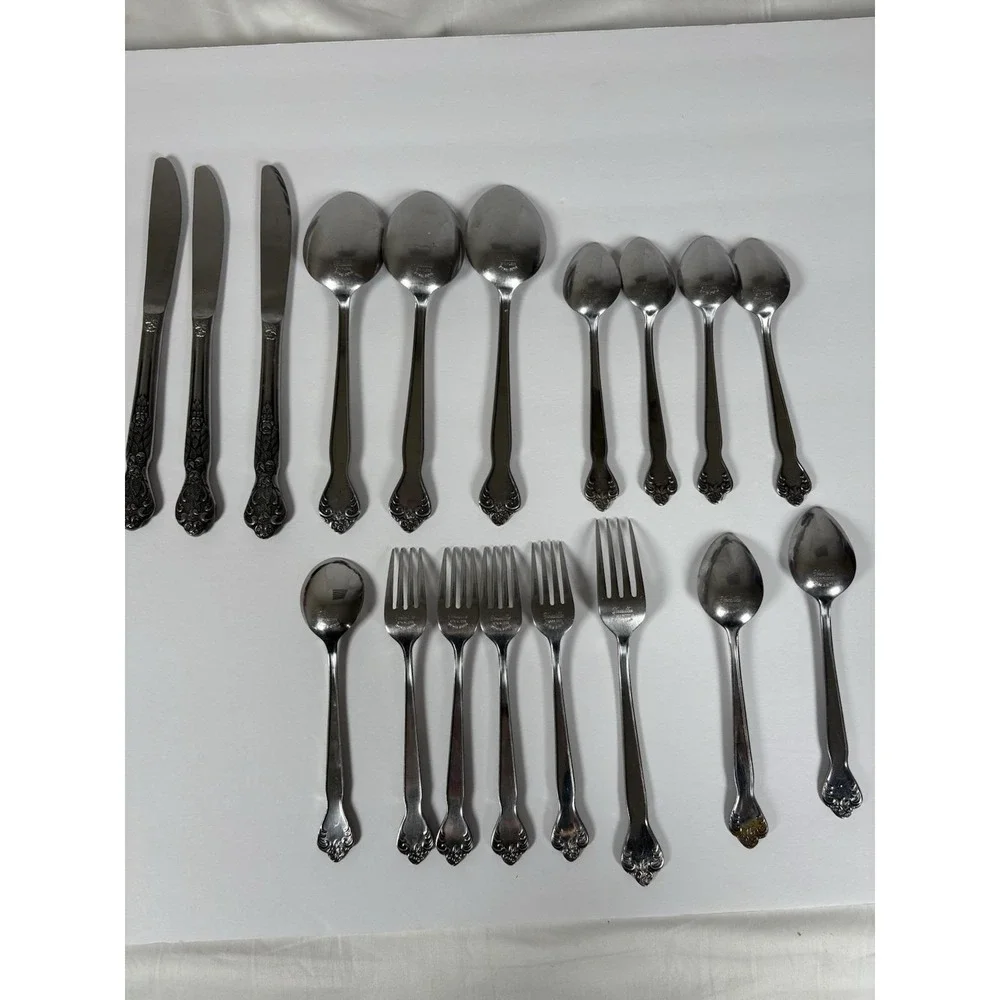 Versailles by MSI Japan Vintage Stainless Steel Flatware Mix Lot 16 Piece